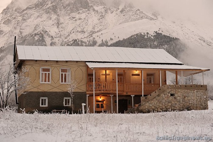 Gruzijas viesnīca Grand Hotel Ushba. Foto: Facebook.com 54240