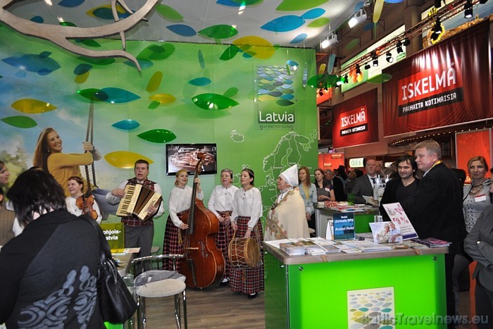 Latvijas dalību izstādē organizēja Tūrisma attīstības valsts aģentūra (TAVA)
Foto: Baltic Travel Group Latvijas dalību izstādē organizēja Tūrisma attīstības valsts aģentūra (TAVA)
Foto: Baltic Travel Group 54341
