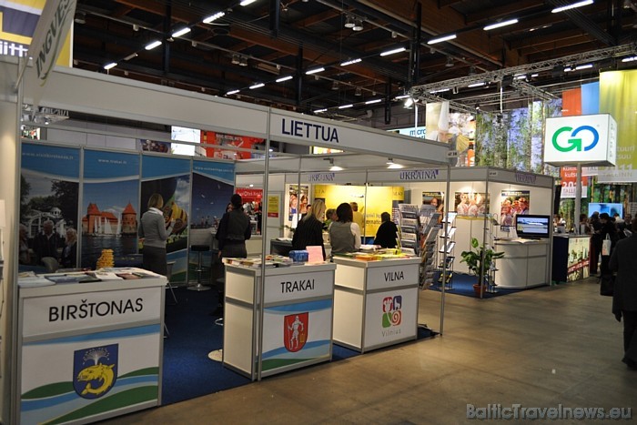 Izstādē piedalījās arī kaimiņvalsts Lietuva
Foto: Baltic Travel Group 54353