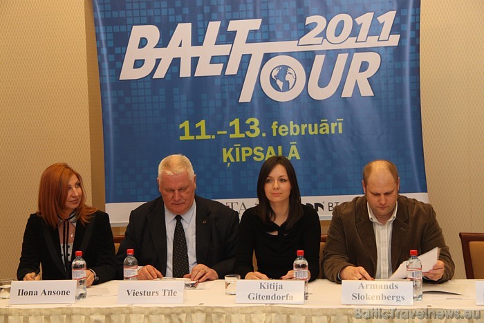 07.02.2011 viesnīcā Avalon Hotel notika preses konference par 18. starptautisko tūrisma izstādi–gadatirgu Balttour 2011 07.02.2011 viesnīcā Avalon Hotel notika preses konference par 18. starptautisko tūrisma izstādi–gadatirgu Balttour 2011 54779