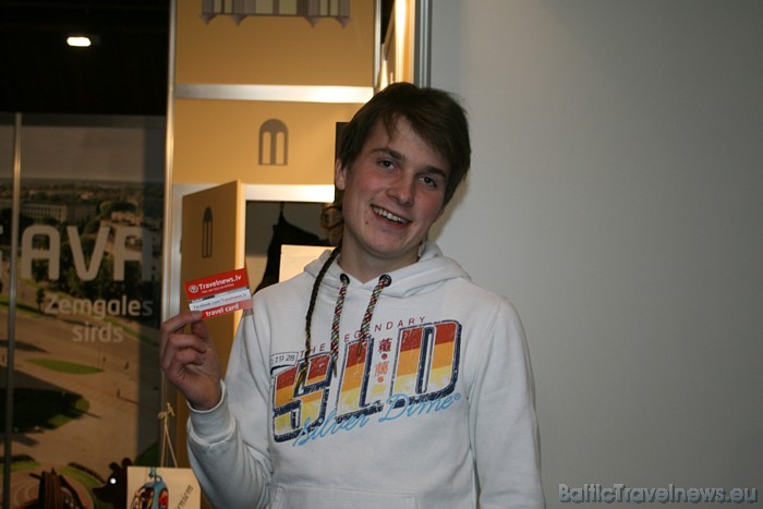 Balttour 2011 apmeklētājiem, saņemot Travel card, ir iespēja laimēt dažādas dāvanu kartes 55195