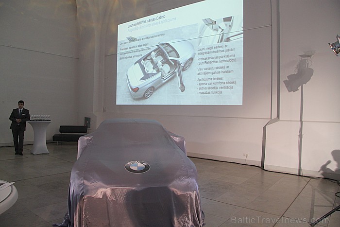 BMW 6.sērijas Cabrio (BMW 650i) prezentācija 14.03.2011 izstāžu zālē «Arsenāls» Vairāk informācijas - BM Auto vai WESS Select BMW 6.sērijas Cabrio (BMW 650i) prezentācija 14.03.2011 izstāžu zālē «Arsenāls» Vairāk informācijas - BM Auto vai WESS Select 57037