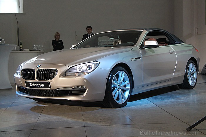 BMW 6.sērijas Cabrio (BMW 650i) prezentācija 14.03.2011 izstāžu zālē «Arsenāls» Vairāk informācijas - BM Auto vai WESS Select BMW 6.sērijas Cabrio (BMW 650i) prezentācija 14.03.2011 izstāžu zālē «Arsenāls» Vairāk informācijas - BM Auto vai WESS Select 57039