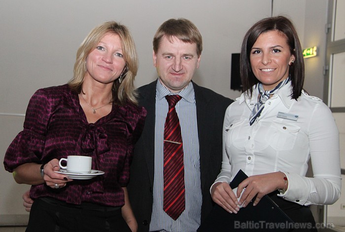 WESS Select mārketinga vadītāja Jana Magone, BalticTravelnews.com direktors Aivars Mackevičs un WESS Select sekretariāts Sabi Petrane WESS Select mārketinga vadītāja Jana Magone, BalticTravelnews.com direktors Aivars Mackevičs un WESS Select sekretariāts Sabi Petrane 57044
