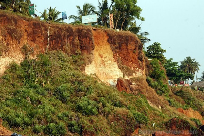 Kerala- štats Indijas DA piekrastē ir izcils atpūtas un dabas tūrisma galamērķis. Red Cliff, Varkalai. Foto: Guna Bērziņa Kerala- štats Indijas DA piekrastē ir izcils atpūtas un dabas tūrisma galamērķis. Red Cliff, Varkalai. Foto: Guna Bērziņa 57182
