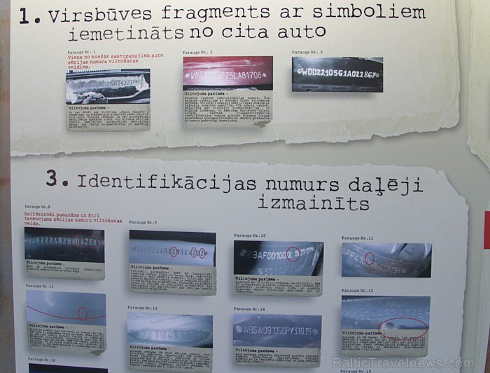 17.03.2011 Rīgas Motormuzejā atklāta jauna, netradicionāla izstāde «Pat nemēģini! Pieķers!» Ekspozīcijā apskatāmas CSDD darbinieku izņemtās viltotās a 17.03.2011 Rīgas Motormuzejā atklāta jauna, netradicionāla izstāde «Pat nemēģini! Pieķers!» Ekspozīcijā apskatāmas CSDD darbinieku izņemtās viltotās a 57230