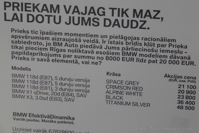 No 29. aprīļa līdz 1. maijam pie t/c «Spice» notiek «Inchcape» organizētās «Lielā testu dienas 2011» - BMW testa braucieni, diagnostika No 29. aprīļa līdz 1. maijam pie t/c «Spice» notiek «Inchcape» organizētās «Lielā testu dienas 2011» - BMW testa braucieni, diagnostika 58780