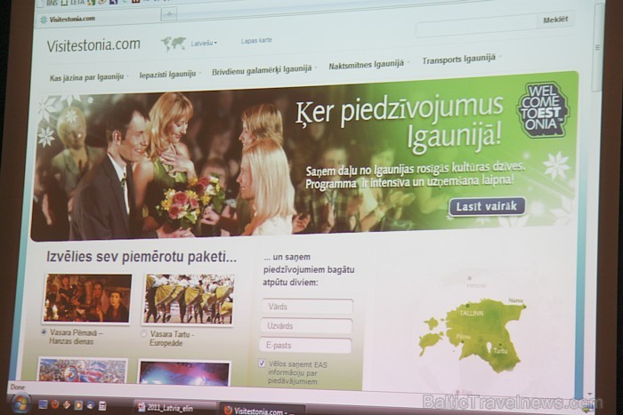 Igaunijas valsts tūrisma organizācijas Visitestonia.com delegācija ir ieradusies Rīgā, lai aicinātu Latvijas ceļotājus uz Igauniju Igaunijas valsts tūrisma organizācijas Visitestonia.com delegācija ir ieradusies Rīgā, lai aicinātu Latvijas ceļotājus uz Igauniju 59679