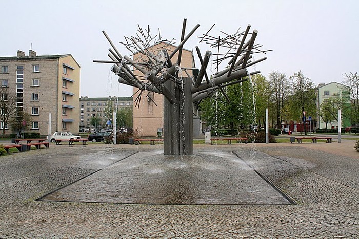 2005.gadā strūklaka 2005.gadā strūklaka