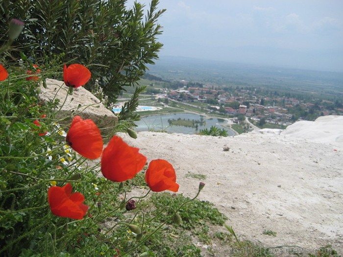 Pamukkale ir brīnumaina vieta Turcijā, kas ir slavena ar dziedinošiem ūdeņiem (Kleopatras baseinu), elpu aizraujošo ainavu (Baltās terases) un bagāto Pamukkale ir brīnumaina vieta Turcijā, kas ir slavena ar dziedinošiem ūdeņiem (Kleopatras baseinu), elpu aizraujošo ainavu (Baltās terases) un bagāto 60938