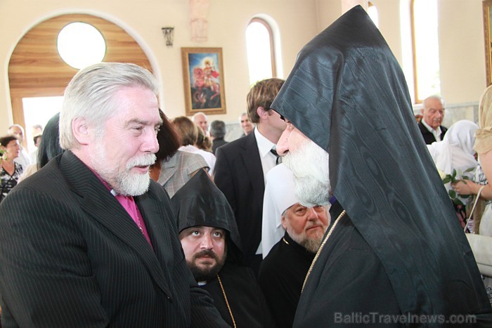 Armēņu apustuliskā baznīca un Latvijas armēņu kopiena iesvēta savu dievnamu kopā patriarhu Katolikosa Karekina II. Armēņu apustuliskā baznīca un Latvijas armēņu kopiena iesvēta savu dievnamu kopā patriarhu Katolikosa Karekina II. 63036