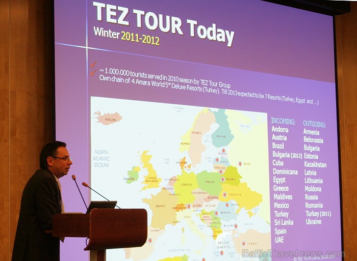 06.09.2011 Starptautiskais tūroperators Tez Tour aicināja uz ziemas sezonas 2011/2012 programmas prezentāciju (www.teztour.lv) 06.09.2011 Starptautiskais tūroperators Tez Tour aicināja uz ziemas sezonas 2011/2012 programmas prezentāciju (www.teztour.lv) 66623