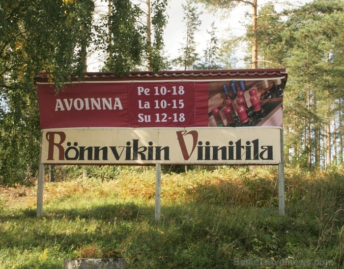 Ronnvikin Viinitila ir atvērts apmeklētājiem cauru gaud un ir lepni piedāvāt augstas raudzes somu ogu vīnu. Rezervē lidojumu:www.ryanair.com Ronnvikin Viinitila ir atvērts apmeklētājiem cauru gaud un ir lepni piedāvāt augstas raudzes somu ogu vīnu. Rezervē lidojumu:www.ryanair.com 66995
