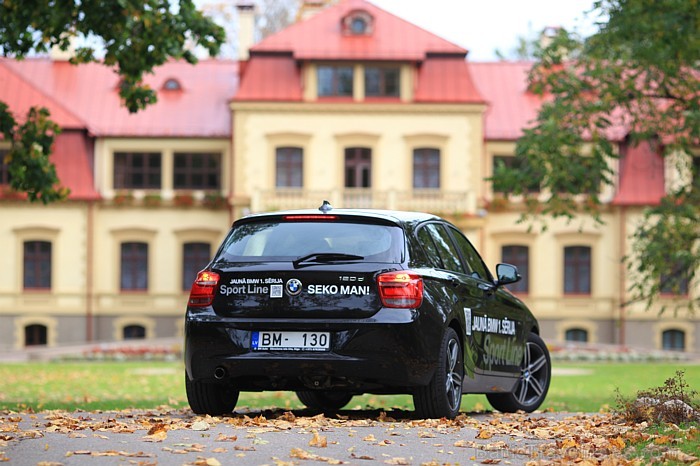 Travelnews.lv testē jauno BMW 120d Sport Line, apciemojot Vidzemes lepnumu Dikļu pili (www.diklupils.lv). Foto: Ingus Evertovskis Travelnews.lv testē jauno BMW 120d Sport Line, apciemojot Vidzemes lepnumu Dikļu pili (www.diklupils.lv). Foto: Ingus Evertovskis 67532