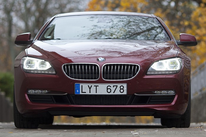 BMW 640d Coupe tehniskajos dokumentos ir rakstīts, ka līdz 100 km/h sportiskais 3 litru biturbo dīzelis uzrauj par 5,5 sekundēm. Foto: Ingus Evertovsk BMW 640d Coupe tehniskajos dokumentos ir rakstīts, ka līdz 100 km/h sportiskais 3 litru biturbo dīzelis uzrauj par 5,5 sekundēm. Foto: Ingus Evertovsk 68718
