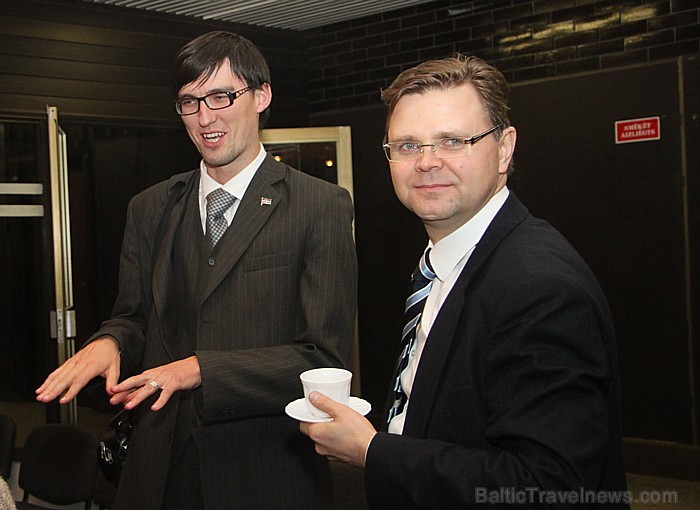 1.02.2012 Latvijas TV raidījums «Sastrēgumstunda» - pirms raidījuma - www.ltv1.lv 71276