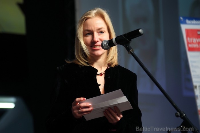 «Gada cilvēks tūrismā 2011» nominācijā «Tūrisma žurnālists 2011» pasniedz tūrisma nozares portāla TurismaBizness.lv vadītāja Benita Zaretoka. Foto: Ju «Gada cilvēks tūrismā 2011» nominācijā «Tūrisma žurnālists 2011» pasniedz tūrisma nozares portāla TurismaBizness.lv vadītāja Benita Zaretoka. Foto: Ju 71476