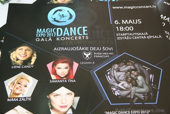 No 4. līdz 6. maijam Ķīpsalā notiks starptautiskā dejas mākslas izstāde-festivāls «Magic Dance Expo 2012» (www.bt1.lv) Foto: preses konference 25.04.2 No 4. līdz 6. maijam Ķīpsalā notiks starptautiskā dejas mākslas izstāde-festivāls «Magic Dance Expo 2012» (www.bt1.lv) Foto: preses konference 25.04.2 74437