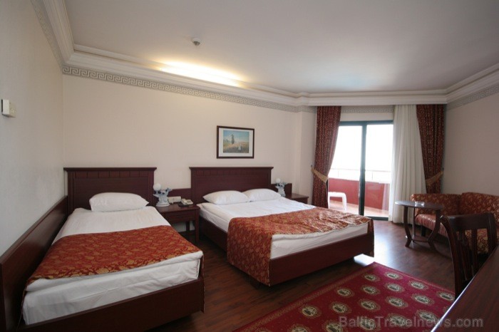 DELPHIN DELUXE RESORT 5* (ALANYA) – trīsvietīgais numuriņš. www.goadventure.lv 75847