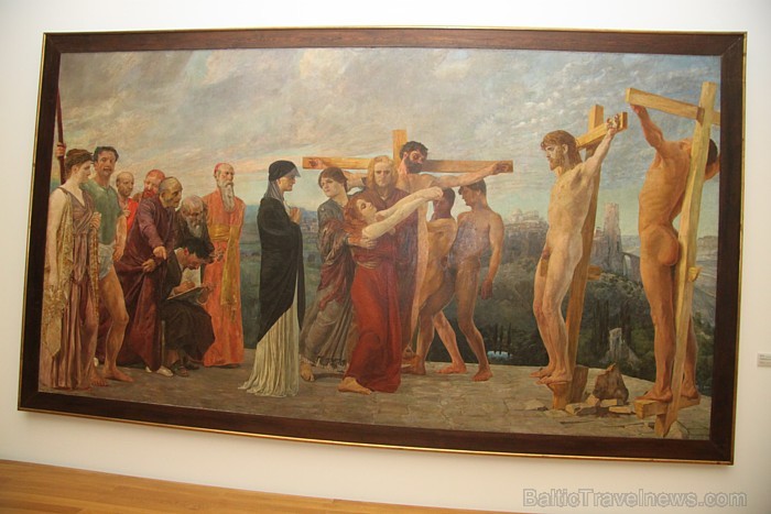 Tēlotājmākslas muzejs (Museum der bildenden Künste), kas ir dibināts 1837.gadā. Apkopo 2.700 gleznas, 750 skulptūras un 55.000 zīmējumus - www.mdbk.de Tēlotājmākslas muzejs (Museum der bildenden Künste), kas ir dibināts 1837.gadā. Apkopo 2.700 gleznas, 750 skulptūras un 55.000 zīmējumus - www.mdbk.de 76484