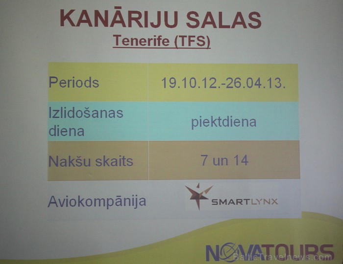 Tūroperators Novatours prezentē jauno ziemas sezonas ceļojumus 2012/2013 (Albert Hotel, 05.07.2012) Tūroperators Novatours prezentē jauno ziemas sezonas ceļojumus 2012/2013 (Albert Hotel, 05.07.2012) 78359
