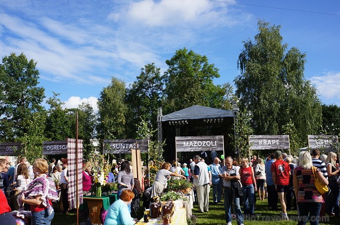 Ogre atzīmē pilsētas svētkus. Foto: www.latvijascentrs.lv 81117