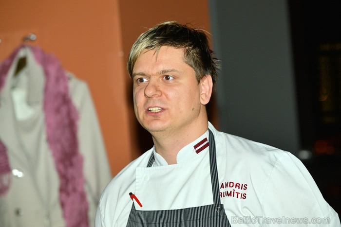 Rīgas restorāna Burkāns šepavārs Andris Rūmītis. Foto: Valters Preimanis 83992