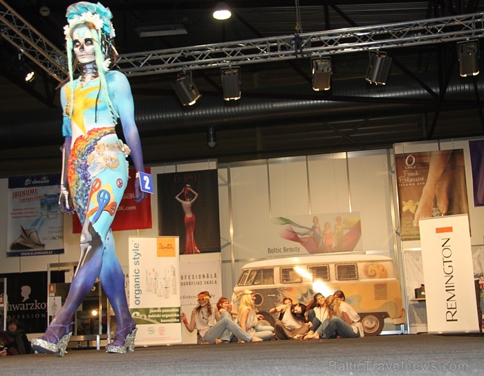Skaistumkopšanas izstādes «Baltic Beauty 2012» konkursi - «Body art 2012» un asociatīvā tēla konkurss. Foto sponsors: www.startours.lv Skaistumkopšanas izstādes «Baltic Beauty 2012» konkursi - «Body art 2012» un asociatīvā tēla konkurss. Foto sponsors: www.startours.lv 84313