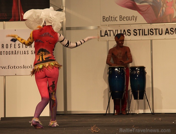 Skaistumkopšanas izstādes «Baltic Beauty 2012» konkursi - «Body art 2012» un asociatīvā tēla konkurss. Foto sponsors: www.startours.lv Skaistumkopšanas izstādes «Baltic Beauty 2012» konkursi - «Body art 2012» un asociatīvā tēla konkurss. Foto sponsors: www.startours.lv 84336