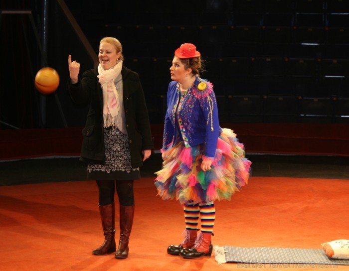 Rīgas cirks 14.11.2012 prezentēja jauno cirka programmu Rīgas cirks 14.11.2012 prezentēja jauno cirka programmu