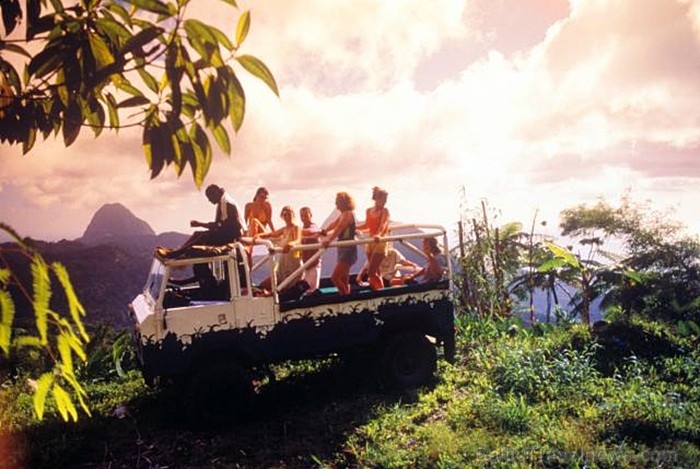 Sentlūsija ir salu valsts Karību jūras austrumos uz robežas ar Atlantijas okeānu. Foto: www.stlucia.org 86449