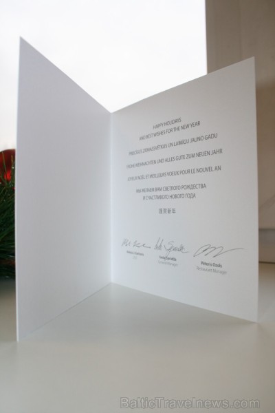 Paldies viesnīcai Bergs un personīgi Aleksim J. Karlsonam, Ivetai Sprūdžai un Pēterim Ozolam. www.hotelbergs.lv Paldies viesnīcai Bergs un personīgi Aleksim J. Karlsonam, Ivetai Sprūdžai un Pēterim Ozolam. www.hotelbergs.lv 86729