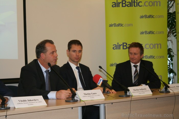 No kreisās: Martins Gauss- airBaltic izpilddirektors un valdes loceklis, Martins Sedlackis- airBaltic operatīvās vadības direktors un valdes loceklis, No kreisās: Martins Gauss- airBaltic izpilddirektors un valdes loceklis, Martins Sedlackis- airBaltic operatīvās vadības direktors un valdes loceklis, 86573