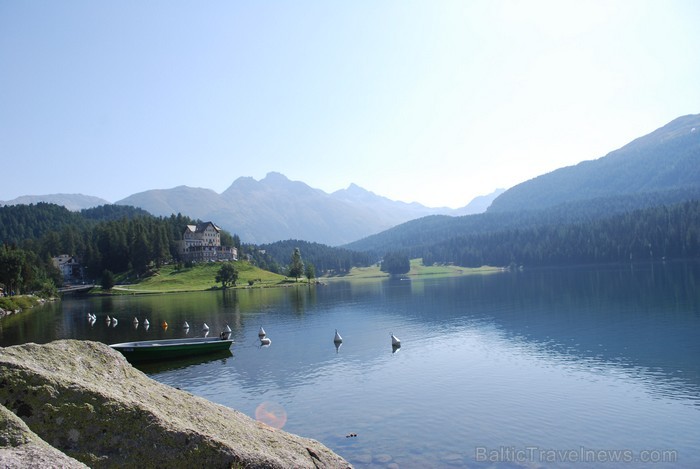 Nelielā pilsētiņa St. Morica pelnīti tiek dēvēta par miljardieru ciematu. www.myswitzerland.com 87597