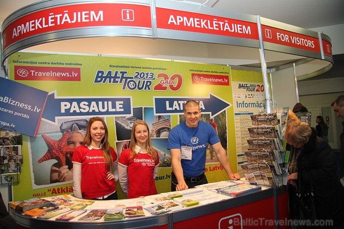 BalticTravelnews.com komanda tūrisma izstādē «Balttour 2013» (8.02-10.02.2013). Foto sponsors: GoAdventure.lv BalticTravelnews.com komanda tūrisma izstādē «Balttour 2013» (8.02-10.02.2013). Foto sponsors: GoAdventure.lv 88478