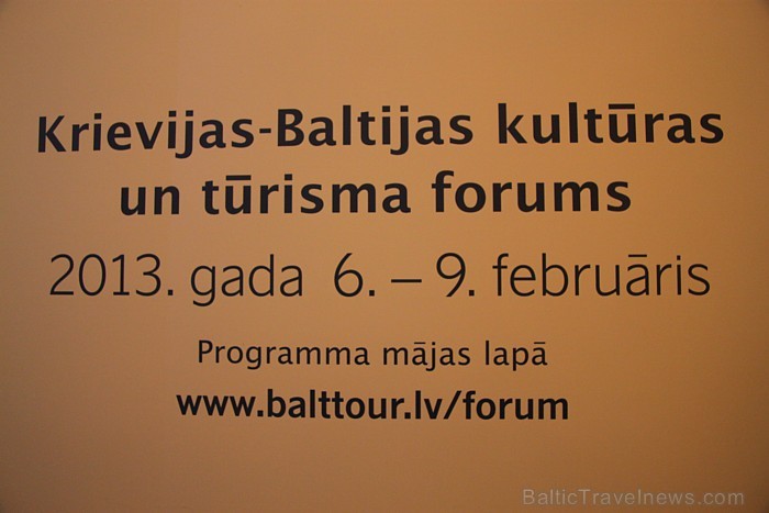 Baltijas-Krievijas kultūras un tūrisma forums (6.02-9.02.2013) viesnīcā Radisson Blu Daugava 89241