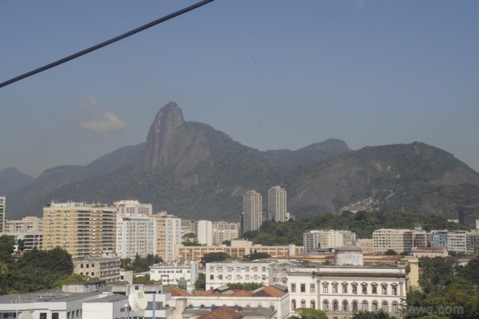 Skats no Morro da Urca Kalna uz Korkovado Kristus pieminekli - www.traveltime.lv 89339