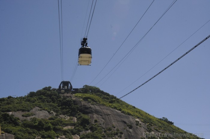 Viens no garākajiem trošu ceļiem bez atbalsta punktiem pasaulē - no Morro da Urca uz Pao de Acucar - www.traveltime.lv Viens no garākajiem trošu ceļiem bez atbalsta punktiem pasaulē - no Morro da Urca uz Pao de Acucar - www.traveltime.lv 89340