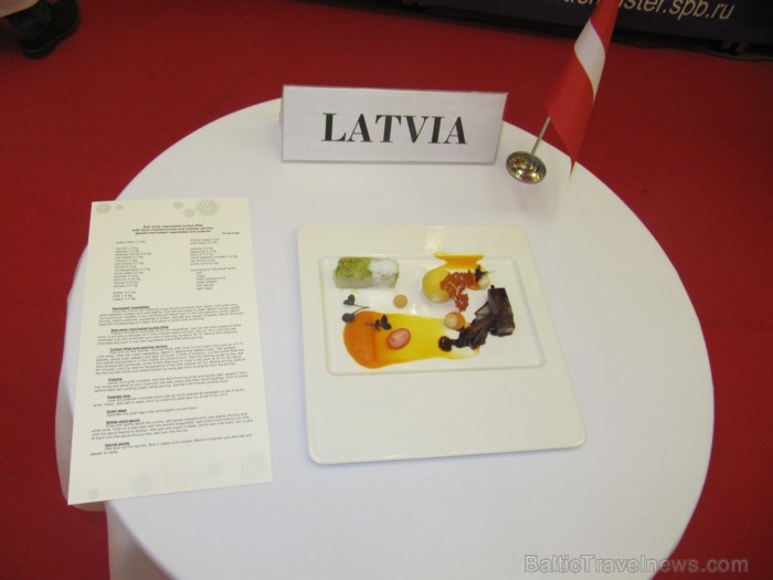 Latvijas pavāru komandas spīdošais sniegums konkursā Latvijas pavāru komandas spīdošais sniegums konkursā