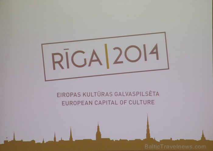 Aģentūras «Rīga - 2014» komunikācijas un mārketinga vadītāja Anna Muhka ar referātu - «Rīga - Eiropas Kultūras galvaspilsēta 2014» 93239