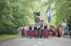 Krāslavā pulcējās 4000 skolēnu uz tautas deju festivālu 