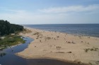 Skats no Baltās kāpas Saulkrastos liek elpai aizrauties