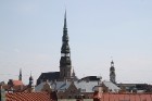 Vasaras jumta terase viesnīcā Gutenbergs dāvāja burvīgus Rīgas skatus