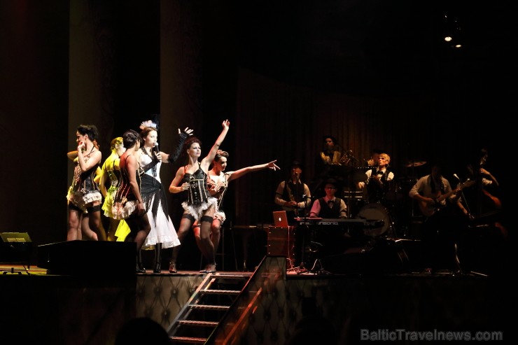 2013. gada decembrī populārā koncertiestudējuma Cabaret izrādes notiks koncertzālē Palladium. Foto: www.fotoatelje.lv 2013. gada decembrī populārā koncertiestudējuma Cabaret izrādes notiks koncertzālē Palladium. Foto: www.fotoatelje.lv 110757