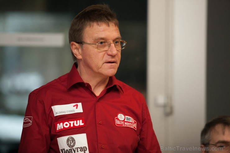 15.12.2013 sacīkšu trases Biķernieki administrācijas ēkā notika Russo Baltic Racing Team komandas prezentācija vēsturiskajam rallijam Monte Carlo Hist 15.12.2013 sacīkšu trases Biķernieki administrācijas ēkā notika Russo Baltic Racing Team komandas prezentācija vēsturiskajam rallijam Monte Carlo Hist 111127