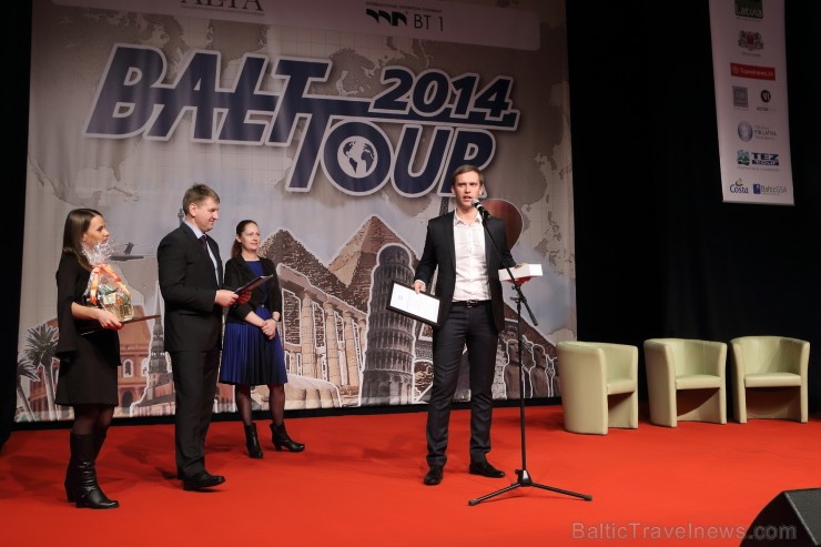 «GADA CILVĒKS TŪRISMĀ 2013» nominācijas «Restorāna vadītājs 2013» laureāts ir Rihards Fridenbergs-Kalniņš (EcoCatering). Foto: Juris Ķilkuts, Fotoatel «GADA CILVĒKS TŪRISMĀ 2013» nominācijas «Restorāna vadītājs 2013» laureāts ir Rihards Fridenbergs-Kalniņš (EcoCatering). Foto: Juris Ķilkuts, Fotoatel 114313