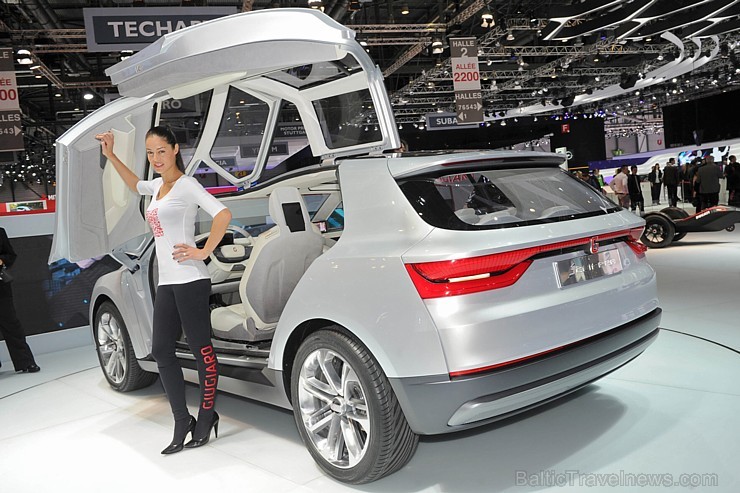 No 2014.gada 6.marta līdz 16.martam Ženēvas autoizstādē (www.salon-auto.ch) prezentē jaunākās automašīnas un skaistules Foto: UnitedPictures No 2014.gada 6.marta līdz 16.martam Ženēvas autoizstādē (www.salon-auto.ch) prezentē jaunākās automašīnas un skaistules Foto: UnitedPictures 115908