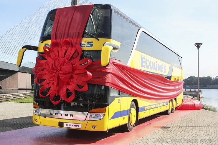 Ar Swedbank finansējuma palīdzību iegādātie deviņi transportlīdzekļi ir visjaunākie Setra autobusu modeļi Ar Swedbank finansējuma palīdzību iegādātie deviņi transportlīdzekļi ir visjaunākie Setra autobusu modeļi 128380