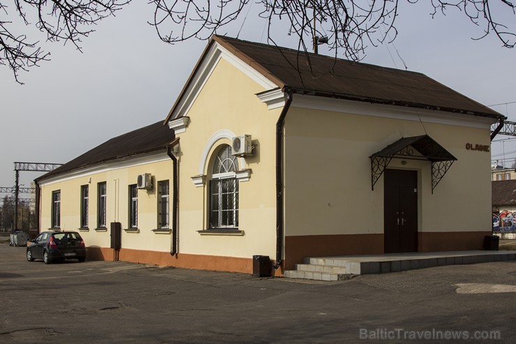 Stacija izveidota 1868. gadā kā viena no četrām sākotnējām stacijām (St. Olai) uz šīs dzelzceļa līnijas Stacija izveidota 1868. gadā kā viena no četrām sākotnējām stacijām (St. Olai) uz šīs dzelzceļa līnijas 128758