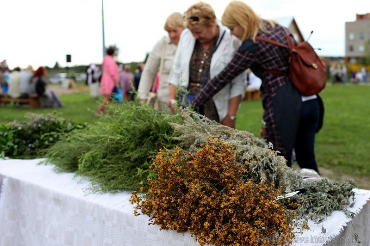 Žaliūkių malūnininko sodyboje įvykusią Žolinės šventę 131147
